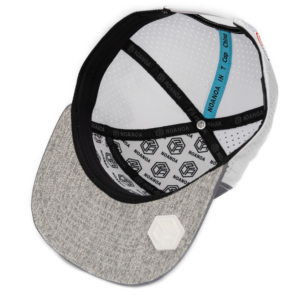 Casquette de golf imperméable perforée à 6 panneaux TCAP China Custom pour hommes, casquette unie - Product Image 5