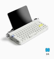 Clavier mécanique sans fil compact rétroéclairé B703RGB pour bureau ACTTO, double mode BT filaire, conception brevetée, CE RoHS FCC KC