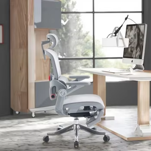 Konfot lưới hiện đại Ergonomic Ghế văn phòng 4D có thể điều chỉnh tựa đầu 4D có thể điều chỉnh tay vịn thoáng khí thiết kế có thể điều chỉnh chiều cao - Product Image 3