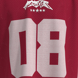 เสื้อฟุตบอล Healy Vintage คอวี ผ้าตาข่าย พิมพ์หมายเลข 08 ระบายอากาศ แห้งเร็ว 100% โพลีเอสเตอร์ แขนสั้น - Product Image 5