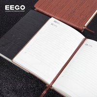Cahier en cuir épais A4 à couverture souple, 200 feuilles, imprimé collège, fournitures scolaires universitaires