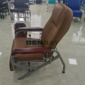 Chaise <span class=keywords><strong>de</strong></span> transfusion électrique luxueuse et confortable pour hôpital, réglable, pliable, avec panier et <span class=keywords><strong>table</strong></span> repas intégrée - Product Image 5