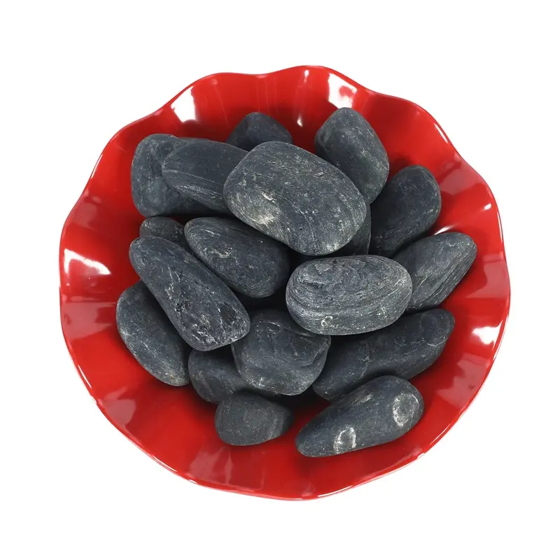 מחיר סביר שיש פבל-אבנים חלוקי לקישוט אקווריום אבנים גנים