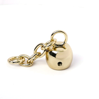 B8016 Boucle à pompon métallique personnalisée de bonne qualité pour accessoires de bagagerie, boucles de suspension à pompon