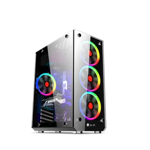 Dual E5 CPU GTX1660 Super Assembled Desktop Wasser gekühlter Computer Host Gaming Internet Cafe Spiel Broadcast Designer PC