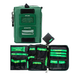 Botiquín de Primeros Auxilios Portátil de Gran Capacidad, Duradero, de Poliéster / Bolsa de Rescate Médico de Emergencia - Para el Trabajo, el Hogar, Actividades al Aire Libre, Viajes en Auto, Senderismo - Product Image 5