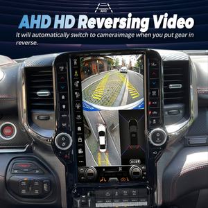 Radio Multimedia para Auto, Reproductor Android 1Din con Bluetooth, Pantalla, Audio DSP Estéreo, para Dodge Ram 1500 2500 3500 2019 2020 2021 2022 2023 - Product Image 5