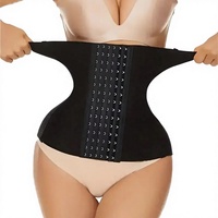 Faja Abdominal Postparto de Seis Filas Extendidas, Moldeadora y Transpirable, Cinturón de Soporte Lumbar de Spandex