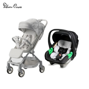 Poussette bébé pliable légère en alliage d'aluminium réversible, quatre roues avec amortissement indépendant, capacité 25 kg - Product Image 6