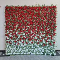 DKB Nouvelle Décoration Florale Artificielle Mur de Fleurs de Gypsophile de Luxe pour Fond de Scène de Mariage