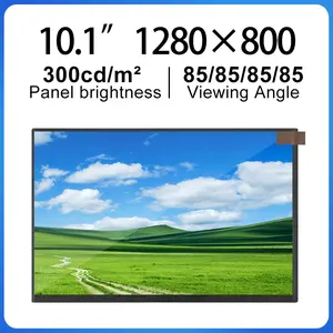 الجملة 10.1 بوصة 1280x800 بنك انجلترا GV101WXM-N81 سطوع 300 كامل HD IPS eDP 30pins وحدة LCD لآلة المعدات