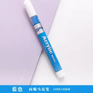 Empty Pen Acrylic Marker Pen Refillable Ink Barrels Tube Graffiti Liquid Chalk Markers Paint Pen Accessories
