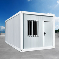 Maisons conteneurs pliables en acier étanches de 20 et 40 pieds, mini-maisons mobiles avec chambre, salon et usage extérieur (bureau/villa/maison)