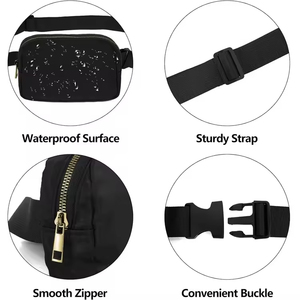 Sac de poitrine grande capacité pour femme, sac banane en nylon populaire transfrontalier, même style pour téléphone portable, idéal pour les sports de plein air et la course à pied - Product Image 5