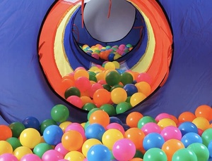 Extérieur Nouveau 4 en 1 Garçons Filles Cible Jeu Tipi Enfants Ramper <span class=keywords><strong>Tunnel</strong></span> Hoop Jouet Tente Playhouse Enfants Ball Pit - Product Image 4