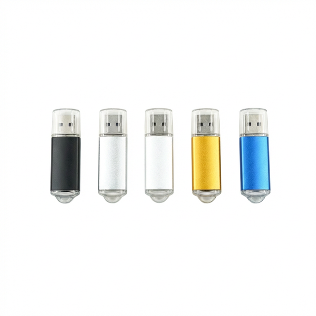 Custom Logo Metal USB Flash Drive USB 2.0 3.0 8GB 16GB 32GB 64GB 128GB 256GB Corporate Promotion