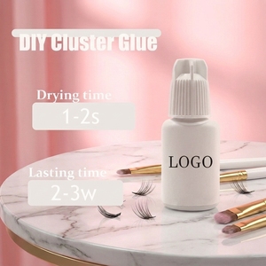 Colla per Extension Ciglia a Ciuffetti a Lunga Durata, Impermeabile, per Ciglia Sensibili, Fai da Te, Adesivo e Sigillante per Ciglia a Ciuffetti - Product Image 6