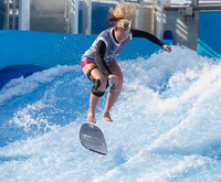 Équipement de parc aquatique, machine de surf pour piscine