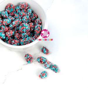 Halal Großpackung Süße Regenbogen-Cluster-Bonbons Mehrfarbige Fruchtgeschmack Große Saure Kaubonbons für Kinder - Product Image 5