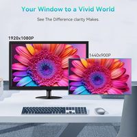 Nouvel écran tactile capacitif Full HD 22 pouces 10 points /VGA/BNC avec haut-parleurs intégrés, support VESA, garantie de 3 ans, usage industriel