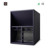 FF118MK Speaker Pasif Single Subwoofer 18 Inch Bertenaga untuk DJ Sistem Suara Profesional untuk Acara Parlante Profesional