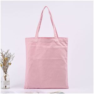 Bolsa de Hombro Minimalista de Gran Capacidad con Estampado de Logotipo Personalizado, Bolsas de Mano Gráficas de Dos Tonos de Lujo en Lona de Algodón - Product Image 2