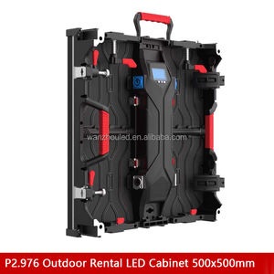 P2.5 extérieur location LED affichage 500*500mm écran panneau levage empilage suspendu Performance Concert scène WZLED LED mur vidéo - Product Image 4