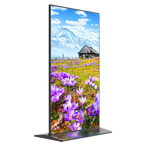 85 inch Ultra Slim LCD quảng cáo kiosk với màn hình cảm ứng <span class=keywords><strong>Floorstanding</strong></span> hiển thị cho các cửa hàng bán lẻ trung tâm mua sắm tàu điện ngầm - Product Image 5