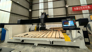 Haute précision vitesse rapide marbre granit Quartz cuisine comptoir découpeuse 5 axes <span class=keywords><strong>CNC</strong></span> pont scie pierre découpeuse - Product Image 4