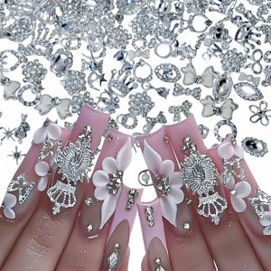 Strass à fond plat très demandés, 24 compartiments, strass fluorescents, accessoires de bijoux DIY, vente en gros - Product Image 1