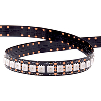 Bande LED programmable GS8208 RVB 12V 144 LED, largeur PCB 12 mm, durée de vie 50 000 heures, sans scintillement, pour discothèque
