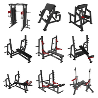 Equipo de Fitness Multifuncional Comercial Más Vendido, Smith con Entrenador Funcional y Soporte para Sentadillas 3 en 1 para Gimnasio