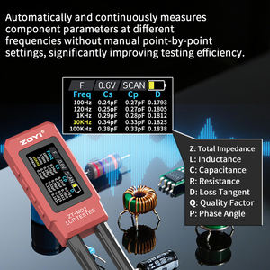 Medidor LCR Portátil ZOYI ZT-MD2, Probador de Resistencia, Voltaje, Capacitancia e Inductancia con Generador de Señales, 1 Año de Garantía - Product Image 2