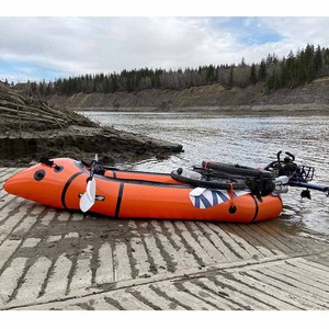 Bote inflable ultraligero Frontier, pala de TPU, paquete de balsa, Kayak, bote de remos - Product Image 3