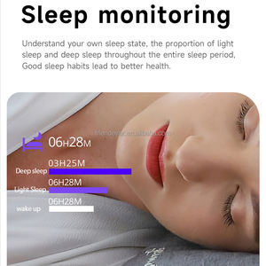 Cincin kebugaran pintar nirkabel terbaik untuk anak-anak pelacak tidur & denyut jantung dengan casing baja kendali jarak jauh - Product Image 5