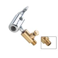 Adaptateur de valve portable pour gonfleur de pneu de voiture, connecteur de pompe à air, embout de gonflage, compatible avec les compresseurs et la dégonflage des pneus