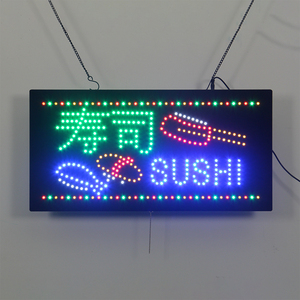 Nhật Bản Nhà Hàng Trong Nhà Treo 60X30Cm Cao Sáng Nhấp Nháy Điện Tử LED <span class=keywords><strong>Sushi</strong></span> Đăng Board Dẫn Mở Đăng Ký - Product Image 3