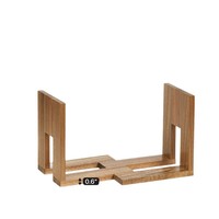 Support de platine tourne-disque portable réglable en bois massif à un niveau, en stock, avec porte-documents et porte-revues multifonctionnel en bois pour bureau