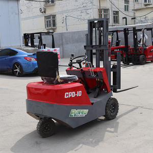 1 טון כל שטח telehandler מיני 3 גלגל חשמלי מלגזה - Product Image 5