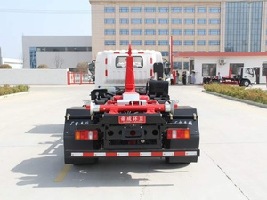 รถบรรทุกเก็บขยะแบบตะขอเกี่ยว HO-WO 6x4, เครื่องยนต์ดีเซลแบบธรรมดา, แขนยกอัตโนมัติ, รถเก็บขยะแบบไฮดรอลิก 5 ตัน - Product Image 4