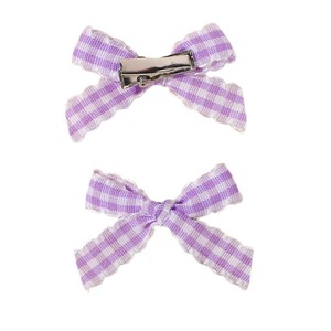 Meistverkauftes Neues Kariertes Haarschleifen-Set Niedliche Mädchen-Haaraccessoires Kinder-Prinzessin Süßes Tägliches Haar-Accessoire für Zuhause 5103 - Product Image 5