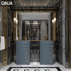 Venta Directa de Fábrica, Lavabo <span class=keywords><strong>Independiente</strong></span> Integrado para Baño, Lavabo <span class=keywords><strong>Independiente</strong></span> con Base de Piedra Artificial, Lavamanos para Hotel - Product Image 3