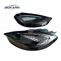 Ensemble de feux arrière LED transparents faits à la main de la série Venom, modifiés pour Porsche 981, feux arrière noirs
