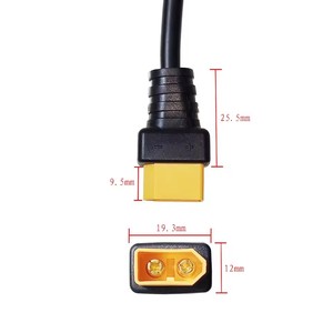 Cavo Adattatore di Alimentazione da XT60 Maschio a DC <span class=keywords><strong>8020</strong></span> 8.0mm x 2.0mm Maschio per Generatore Solare e Stazione di Alimentazione Portatile - Product Image 5