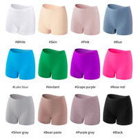 Braguitas de seguridad sin costuras de alta elasticidad, bóxers moldeadores con control de abdomen, transpirables, ajuste cómodo para uso diario, tejido sólido.