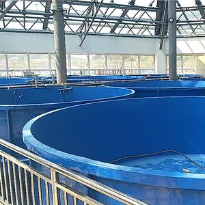 Хит продаж: Круглый аквариум/пруд из стеклопластика для рыбоводства, высококачественный, коррозионностойкий, для наружного использования - Product Image 4