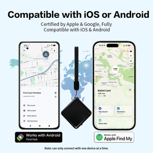 Localizzatore GPS Ricaricabile Compatibile con Find My per iOS e Android, Antifurto per Chiavi e Portafogli con Luce LED, Impermeabile IP65 - Product Image 5