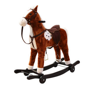 Доктор верховой езды животных плюшевая игрушка-качалка для детской вечеринки - Product Image 2
