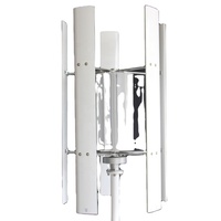 Turbine éolienne axe vertical 24/48V, 1 k w, à faible bruit, approuvée CE, pour usage domestique, ferme