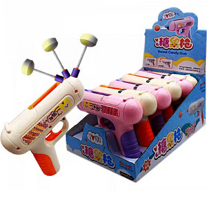 High Quality Plastic <strong>Gun</strong> Toy <strong>Lollipop</strong> Candy Wholesale Surprise Sweet Candy <strong>Lollipop</strong> Toy <strong>Gun</strong> for Kids - Product Image 1